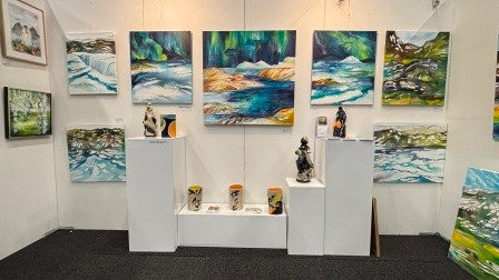 Kunst til boligen inspireret af naturen og universet