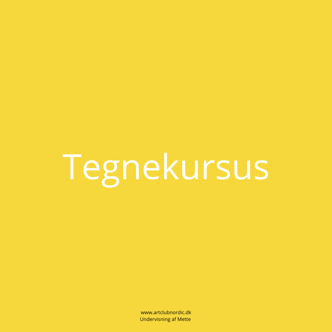Tegnekursus for begyndere