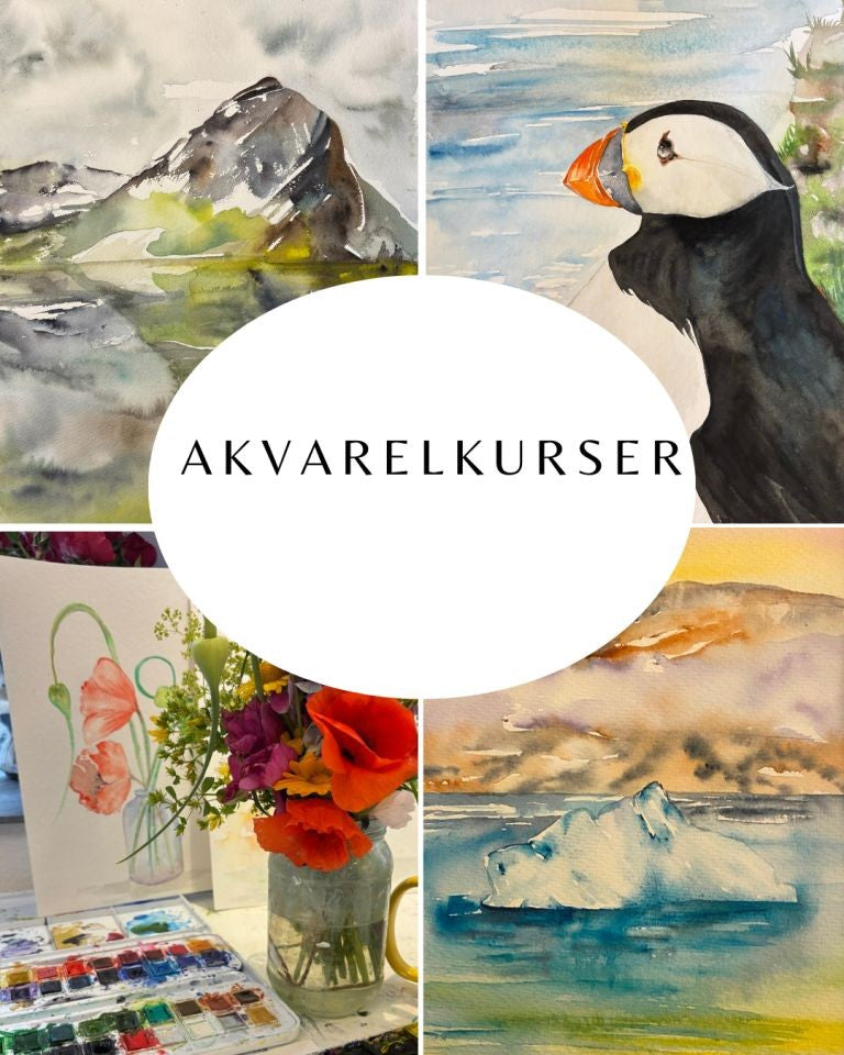 Akvarel for begyndere - 8. marts 2026