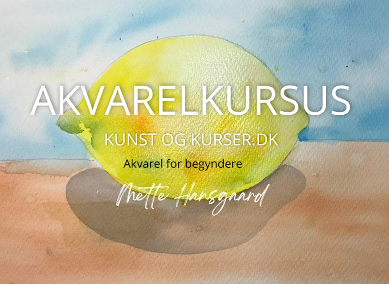 Akvarelkursus Tirsdag den 14. april 2026