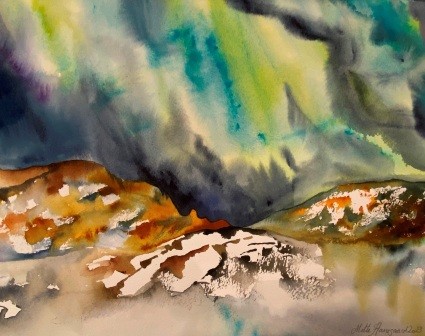 Akvarelkursus-groenland
